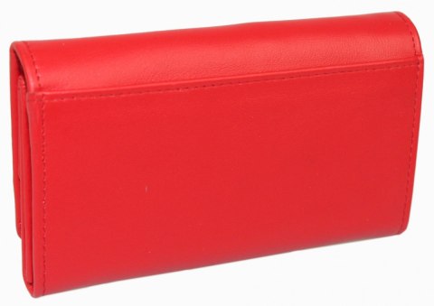 Portfel Damski MARCO (PL) 16 cm Suwak Wewnątrz Skóra Naturalna CZERWONY PD-08 Portfel Damski MARCO (PL) 16 cm Suwak Wewnątrz Skóra Naturalna CZERWONY PD-08