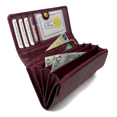 Portfel Damski MONEY MAKER Duży Z Napem Mozaika MM12129B 17x10x3 Portfel Damski MONEY MAKER Duży Z Napem Mozaika MM12129B 17x10x3