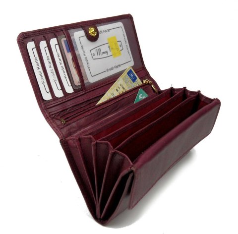 Portfel Damski MONEY MAKER Duży Z Napem Mozaika MM12129B 17x10x3 Portfel Damski MONEY MAKER Duży Z Napem Mozaika MM12129B 17x10x3
