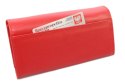 Portfel Damski PolskaGalanteria Długi Suwak Płaski Skóra Naturalna KP D402 RFID 17x9x3[cm]