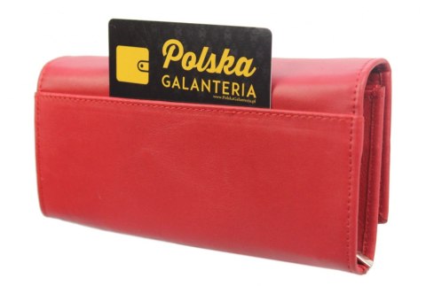 Portfel Damski PolskaGalanteria Długi Suwak Skóra Naturalna Lakierowana Klapka Wzór IV KP D402 Portfel Damski PolskaGalanteria Długi Suwak Skóra Naturalna Lakierowana Klapka Wzór IV KP D402