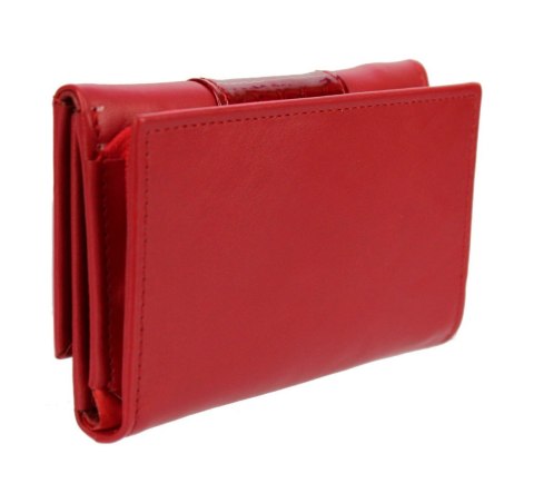 Portfel Damski PolskaGalanteria Z Wstawką Lakier 13 cm Suwak Skóra Naturalna CZERWONY WZÓR II KP D38-WST-LAK Portfel Damski PolskaGalanteria Z Wstawką Lakier 13 cm Suwak Skóra Naturalna CZERWONY WZÓR II KP D38-WST-LAK