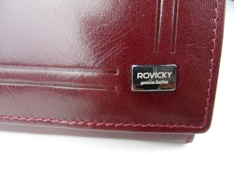 Portfel Damski ROVICKY (PL) Skóra Licowa Suwak Bułeczka 12 x 8 CPR-002 Portfel Damski ROVICKY (PL) Skóra Licowa Suwak Bułeczka 12 x 8 CPR-002