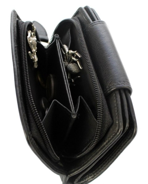 Portfel Damski Skóra Licowa MONEY MAKER 13 cm Suwak Na Zewnątrz Kuferek Wzór I 12126B 13x9x3 Portfel Damski Skóra Licowa MONEY MAKER 13 cm Suwak Na Zewnątrz Kuferek Wzór I 12126B 13x9x3