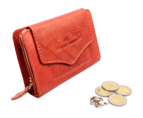 Portfel Damski Skóra Licowa MONEY MAKER 13 cm Suwak Na Zewnątrz RFID Kuferek Wzór II MM528B Portfel Damski Skóra Licowa MONEY MAKER 13 cm Suwak Na Zewnątrz RFID Kuferek Wzór II MM528B