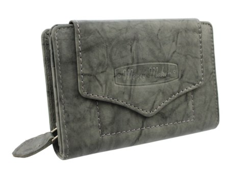 Portfel Damski Skóra Licowa MONEY MAKER 13 cm Suwak Na Zewnątrz RFID Kuferek Wzór II MM528B Portfel Damski Skóra Licowa MONEY MAKER 13 cm Suwak Na Zewnątrz RFID Kuferek Wzór II MM528B