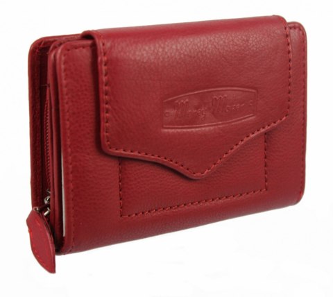 Portfel Damski Skóra Licowa MONEY MAKER 13 cm Suwak Na Zewnątrz RFID Kuferek Wzór II MM528B Portfel Damski Skóra Licowa MONEY MAKER 13 cm Suwak Na Zewnątrz RFID Kuferek Wzór II MM528B