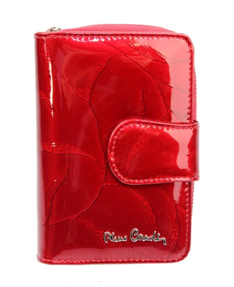Portfel Damski Skóra Naturalna PIERRE CARDIN Z Suwakiem Piórnik 13 cm Lakierowany 115 Portfel Damski Skóra Naturalna PIERRE CARDIN Z Suwakiem Piórnik 13 cm Lakierowany 115