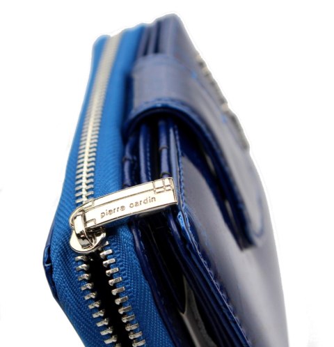Portfel Damski Skóra Naturalna PIERRE CARDIN Z Suwakiem Piórnik 13 cm Lakierowany 115 Portfel Damski Skóra Naturalna PIERRE CARDIN Z Suwakiem Piórnik 13 cm Lakierowany 115