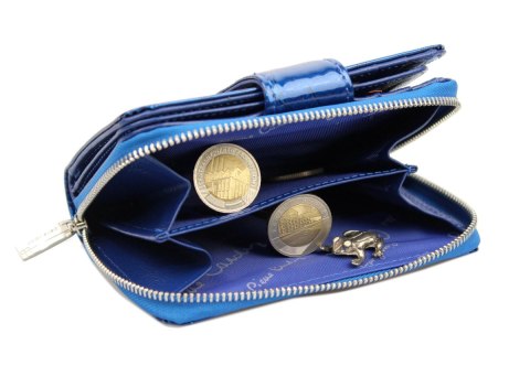 Portfel Damski Skóra Naturalna PIERRE CARDIN Z Suwakiem Piórnik 13 cm Lakierowany 115 Portfel Damski Skóra Naturalna PIERRE CARDIN Z Suwakiem Piórnik 13 cm Lakierowany 115
