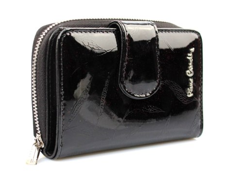 Portfel Damski Skóra Naturalna PIERRE CARDIN Z Suwakiem Piórnik 13 cm Lakierowany 115 Portfel Damski Skóra Naturalna PIERRE CARDIN Z Suwakiem Piórnik 13 cm Lakierowany 115