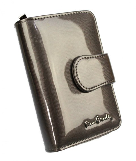 Portfel Damski Skóra Naturalna PIERRE CARDIN Z Suwakiem Piórnik 13 cm Lakierowany 115 Portfel Damski Skóra Naturalna PIERRE CARDIN Z Suwakiem Piórnik 13 cm Lakierowany 115