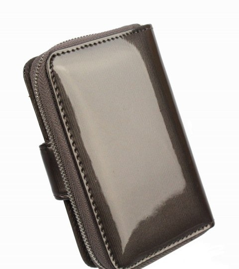 Portfel Damski Skóra Naturalna PIERRE CARDIN Z Suwakiem Piórnik 13 cm Lakierowany 115 Portfel Damski Skóra Naturalna PIERRE CARDIN Z Suwakiem Piórnik 13 cm Lakierowany 115