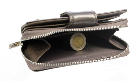 Portfel Damski Skóra Naturalna PIERRE CARDIN Z Suwakiem Piórnik 13 cm Lakierowany 115 Portfel Damski Skóra Naturalna PIERRE CARDIN Z Suwakiem Piórnik 13 cm Lakierowany 115