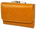 Portfel Damski Skórzany ANDRUS (PL) Klamra Na Zewnątrz Skóra Naturalna RFID 12 x 8,5 x 2,5 [cm]