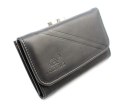 Portfel Damski Skórzany ANDRUS (PL) 14 cm Klamra Skóra Naturalna RIFD 13 x 10 x 3  [cm]