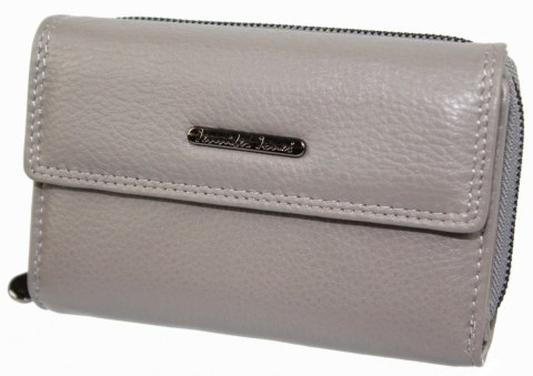 Portfel Damski Skórzany Jennifer Jones Skóra Licowa Średni Z Suwakiem Na Zewnątrz 5299 14 x 10 x 3 [cm]