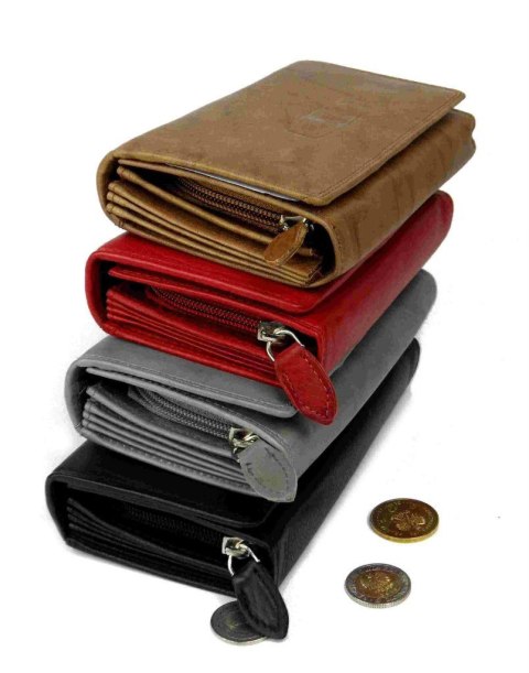 Portfel Damski Skórzany MONEY MAKER Skóra Licowa Długi Suwak Mozaika 12132B 16x9x2,5 Portfel Damski Skórzany MONEY MAKER Skóra Licowa Długi Suwak Mozaika 12132B 16x9x2,5