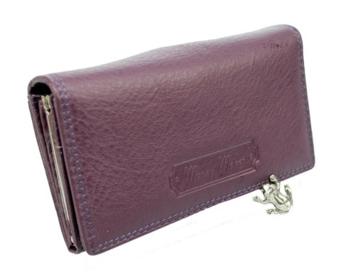 Portfel Damski Skórzany MONEY MAKER Skóra Licowa Duży Z Klamrą MM5285 15,5x9,5x3 Portfel Damski Skórzany MONEY MAKER Skóra Licowa Duży Z Klamrą MM5285 15,5x9,5x3