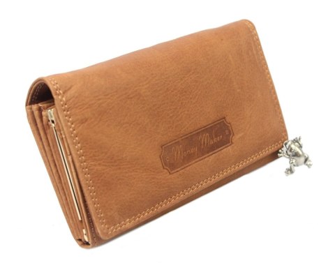 Portfel Damski Skórzany MONEY MAKER Skóra Licowa Duży Z Klamrą MM5285 15,5x9,5x3 Portfel Damski Skórzany MONEY MAKER Skóra Licowa Duży Z Klamrą MM5285 15,5x9,5x3