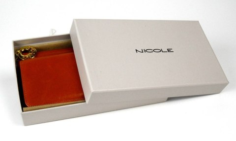 Portfel Damski Skórzany NICOLE Duży Piórnik Z Klapką 73001 Lakierowany Portfel Damski Skórzany NICOLE Duży Piórnik Z Klapką 73001 Lakierowany