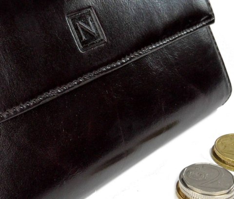 Portfel Damski Skórzany NICOLE Duży Piórnik Z Klapką 73001 Lakierowany Portfel Damski Skórzany NICOLE Duży Piórnik Z Klapką 73001 Lakierowany