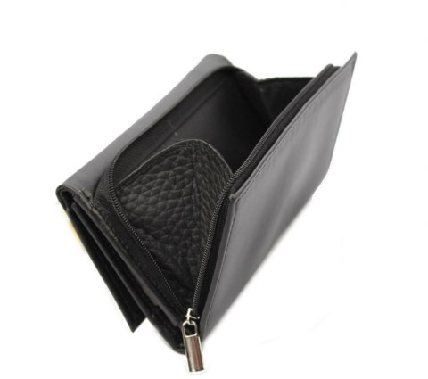 Portfel Damski Skórzany PolskaGalanteria 15 cm Suwak Skóra Naturalna Cielęca KP D1411 Portfel Damski Skórzany PolskaGalanteria 15 cm Suwak Skóra Naturalna Cielęca KP D1411