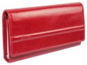 Portfel Damski WILMAR (PL) Klamra 16 cm Skóra Włoska Z Kartami P15 Wstawka 16,5 x 9 [cm]