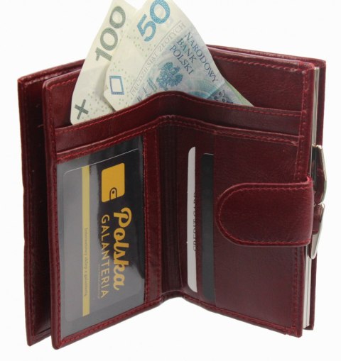 Portfel Damski Z.RICARDO Skóra Naturalna Licowa Uniwersalny Na Zapinkę Klamra na Zewnątrz 15 cm ZR093 Portfel Damski Z.RICARDO Skóra Naturalna Licowa Uniwersalny Na Zapinkę Klamra na Zewnątrz 15 cm ZR093
