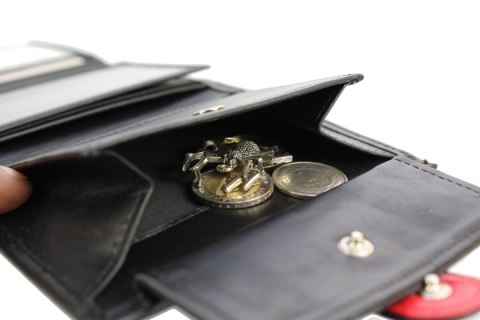 Portfel Męski PolskaGalanteria (PL) Skórzany Pionowy Z Zapięciem Skóra Cielęca Dwa Skrzydełka Duża Kieszeń Na Bilon 852/1 RFID Portfel Męski PolskaGalanteria (PL) Skórzany Pionowy Z Zapięciem Skóra Cielęca Dwa Skrzydełka Duża Kieszeń Na Bilon 852/1 RFID