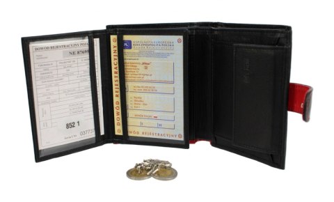 Portfel Męski PolskaGalanteria (PL) Skórzany Pionowy Z Zapięciem Skóra Cielęca Dwa Skrzydełka Duża Kieszeń Na Bilon 852/1 RFID Portfel Męski PolskaGalanteria (PL) Skórzany Pionowy Z Zapięciem Skóra Cielęca Dwa Skrzydełka Duża Kieszeń Na Bilon 852/1 RFID