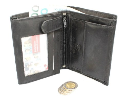 Portfel Męski Skórzany BAG STREET 575 C Skóra Naturalna Duży Pionowy Bez Zapięcia Kieszeń Na Bilon Portfel Męski Skórzany BAG STREET 575 C Skóra Naturalna Duży Pionowy Bez Zapięcia Kieszeń Na Bilon