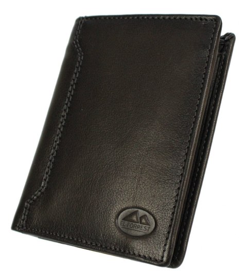 Portfel Męski Skórzany EL FORREST Skóra Bydlęca Duży Pionowy Bez Zapięcia Jedno Skrzydełko RFID 861 R 19 13,5 x 10 x 2,5 cm Portfel Męski Skórzany EL FORREST Skóra Bydlęca Duży Pionowy Bez Zapięcia Jedno Skrzydełko RFID 861 R 19 13,5 x 10 x 2,5 cm