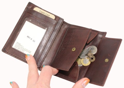 Portfel Męski Skórzany EL FORREST Skóra Bydlęca Duży Pionowy Bez Zapięcia Jedno Skrzydełko RFID 861 R 22 13,5 x 10 x 2,5 cm Portfel Męski Skórzany EL FORREST Skóra Bydlęca Duży Pionowy Bez Zapięcia Jedno Skrzydełko RFID 861 R 22 13,5 x 10 x 2,5 cm