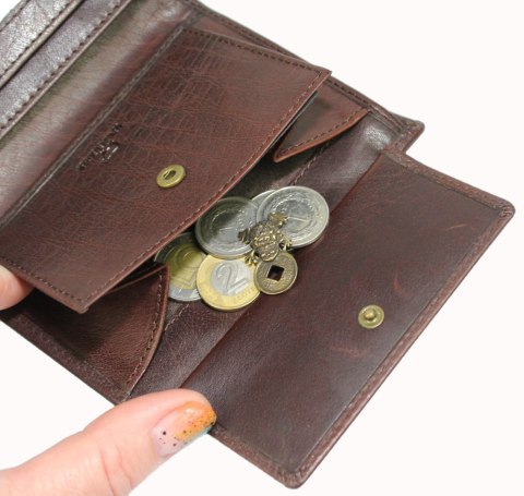 Portfel Męski Skórzany EL FORREST Skóra Bydlęca Duży Pionowy Bez Zapięcia Jedno Skrzydełko RFID 861 R 22 13,5 x 10 x 2,5 cm Portfel Męski Skórzany EL FORREST Skóra Bydlęca Duży Pionowy Bez Zapięcia Jedno Skrzydełko RFID 861 R 22 13,5 x 10 x 2,5 cm