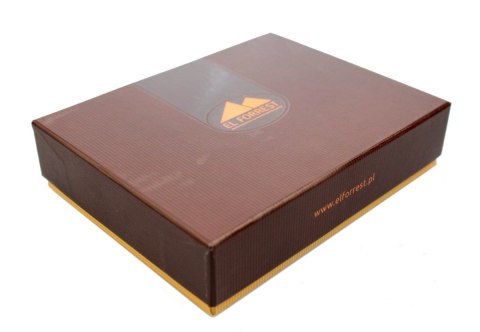 Portfel Męski Skórzany EL FORREST Średni Poziomy Z Zapięciem Z Wyciąganą Wkładką CZARNY RIFD 875 67 12 x 10 xm 3,5 [cm]