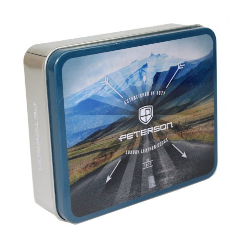 Portfel Męski Skórzany PETERSON (PL) Skóra Licowa Duży Pionowy Z Zapięciem Dwa Skrzydełka Pionowy Suwak RFID 339Z 13 x 10 Portfel Męski Skórzany PETERSON (PL) Skóra Licowa Duży Pionowy Z Zapięciem Dwa Skrzydełka Pionowy Suwak RFID 339Z 13 x 10