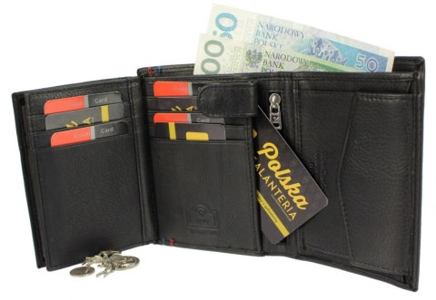 Portfel Męski Skórzany PIERRE CARDIN Skóra Licowa Duży Pionowy Bez Zapięcia Dwa Skrzydełka Z Zapinką Wewnątrz RFID TILAK 09 326 Portfel Męski Skórzany PIERRE CARDIN Skóra Licowa Duży Pionowy Bez Zapięcia Dwa Skrzydełka Z Zapinką Wewnątrz RFID TILAK 09 326