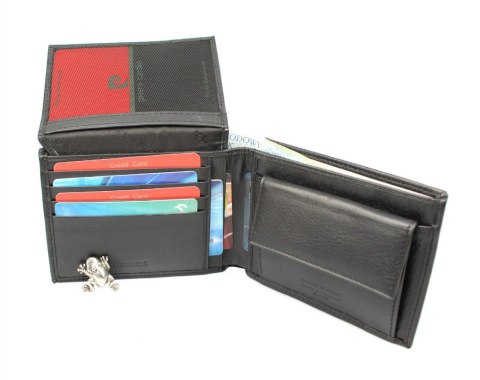 Portfel Męski Skórzany PIERRE CARDIN Skóra Licowa Duży Poziomy Bez Zapięcia Z Ozdobnym Elementem MATOWY VO02 8806 Portfel Męski Skórzany PIERRE CARDIN Skóra Licowa Duży Poziomy Bez Zapięcia Z Ozdobnym Elementem MATOWY VO02 8806