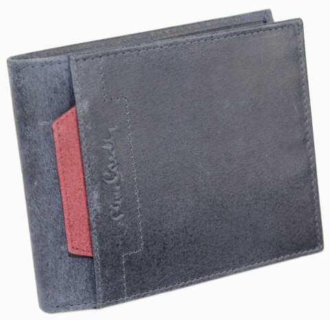 Portfel Męski Skórzany PIERRE CARDIN Skóra Licowa Duży Poziomy Bez Zapięcia Z Ozdobnym Elementem MATOWY VO02 8806 Portfel Męski Skórzany PIERRE CARDIN Skóra Licowa Duży Poziomy Bez Zapięcia Z Ozdobnym Elementem MATOWY VO02 8806