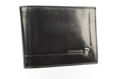 Portfel Męski Skórzany PIERRE CARDIN Skóra Licowa Duży Poziomy Bez Zapięcia Ze Skrzydełkiem Do Góry YS507.1 8806 Portfel Męski Skórzany PIERRE CARDIN Skóra Licowa Duży Poziomy Bez Zapięcia Ze Skrzydełkiem Do Góry YS507.1 8806