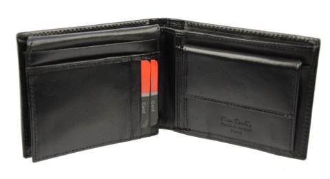 Portfel Męski Skórzany PIERRE CARDIN Skóra Licowa Duży Poziomy Bez Zapięcia Ze Skrzydełkiem Do Góry YS507.1 8806 Portfel Męski Skórzany PIERRE CARDIN Skóra Licowa Duży Poziomy Bez Zapięcia Ze Skrzydełkiem Do Góry YS507.1 8806
