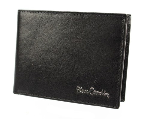 Portfel Męski Skórzany PIERRE CARDIN Skóra Licowa Duży Poziomy Bez Zapięcia Ze Skrzydełkiem Do Góry YS520.1 8806 Portfel Męski Skórzany PIERRE CARDIN Skóra Licowa Duży Poziomy Bez Zapięcia Ze Skrzydełkiem Do Góry YS520.1 8806