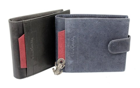 Portfel Męski Skórzany PIERRE CARDIN Skóra Licowa Duży Poziomy Z Zapinką Dwa Skrzydełka 324A VO02 Portfel Męski Skórzany PIERRE CARDIN Skóra Licowa Duży Poziomy Z Zapinką Dwa Skrzydełka 324A VO02