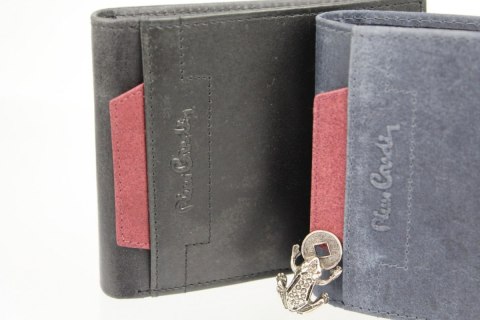 Portfel Męski Skórzany PIERRE CARDIN Skóra Licowa Duży Poziomy Z Zapinką Dwa Skrzydełka 324A VO02 Portfel Męski Skórzany PIERRE CARDIN Skóra Licowa Duży Poziomy Z Zapinką Dwa Skrzydełka 324A VO02