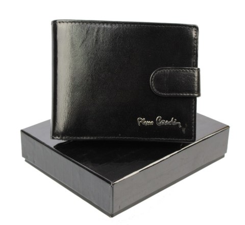 Portfel Męski Skórzany PIERRE CARDIN Skóra Licowa Duży Poziomy Z Zapinką Dwa Skrzydełka 324A Portfel Męski Skórzany PIERRE CARDIN Skóra Licowa Duży Poziomy Z Zapinką Dwa Skrzydełka 324A