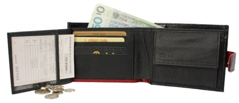 Portfel Męski Skórzany PolskaGalanteria Skóra Cielęca Duży Poziomy Z Zapięciem Jedno Skrzydełko SKL V/1 Portfel Męski Skórzany PolskaGalanteria Skóra Cielęca Duży Poziomy Z Zapięciem Jedno Skrzydełko SKL V/1