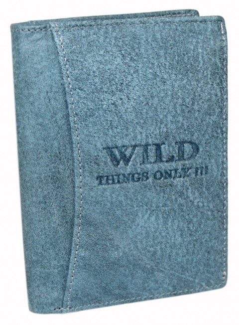 Portfel Męski Skórzany WILD Skóra Licowa Duży Pionowy Bez Zapięcia RIFD WI5500 12,5 x 9,5 x 2,5 [cm Portfel Męski Skórzany WILD Skóra Licowa Duży Pionowy Bez Zapięcia RIFD WI5500 12,5 x 9,5 x 2,5 [cm