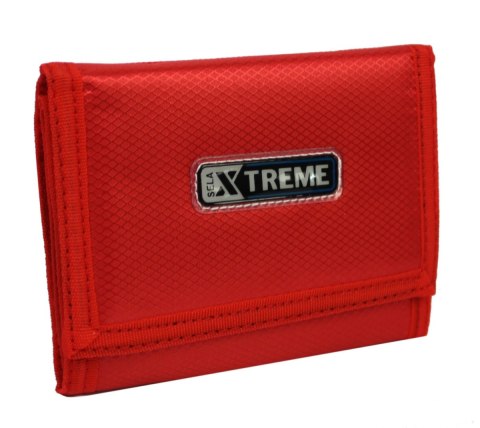 Portfel Parciany Sportowy X-TREME Materiałowy Duży Kieszonka Na Bilon Na Zewnątrz 12.5 x 10 x 2 [cm]