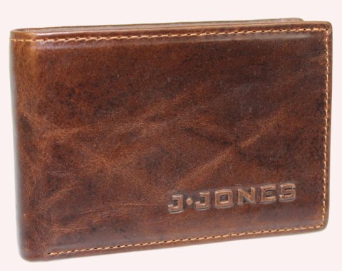 Portfel Skórzany Jennifer Jones Skóra Licowa Mały Poziomy Bez Zapięcia 5531 10 x 7 x 2 [cm]